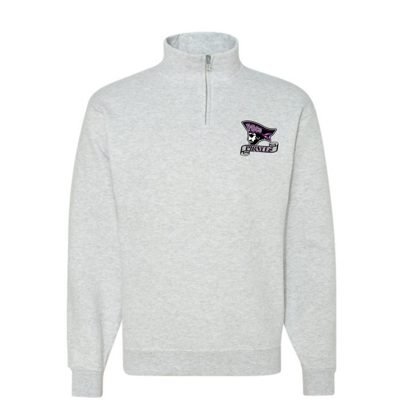 Pirates Classic 1/4 Zip Crew - Adult